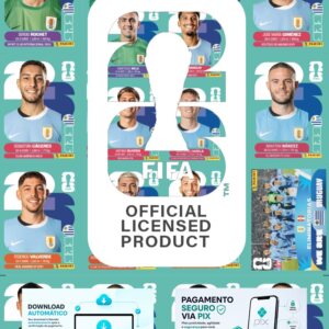 Figurinhas Copa 2026 para Imprimir Uruguay