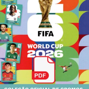 Kit de Atualização 120 Cromos Copa 2026 para Imprimir PDF
